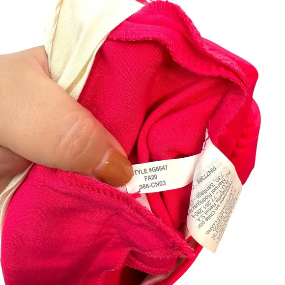 J. Crew Cameron Slim Cropped Pant in Four-Season Stretch Bright Rose Pink Size 4 - Picture 14 of 14